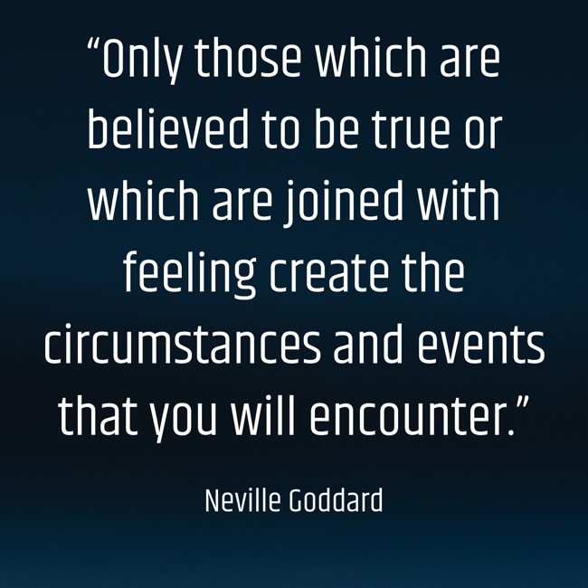 need to be positive to manifest - Neville Goddard teaching